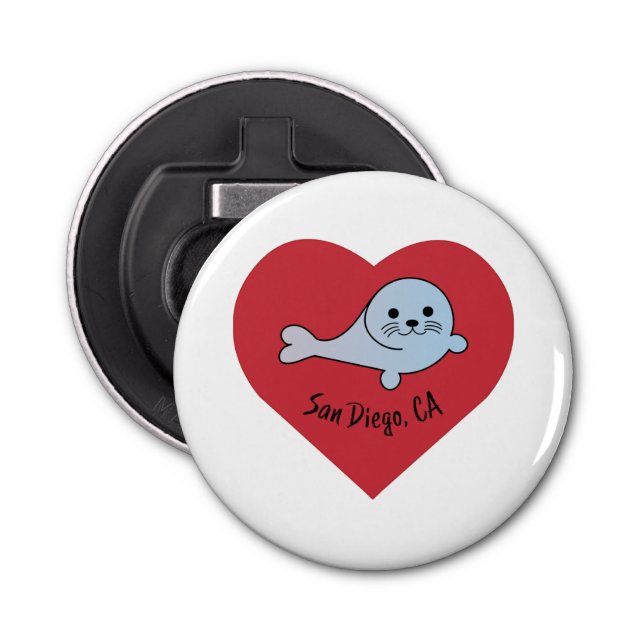 Abrebotellas Sello de San Diego (Anverso)