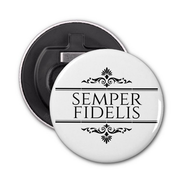 Abrebotellas Semper Fidelis (Anverso)