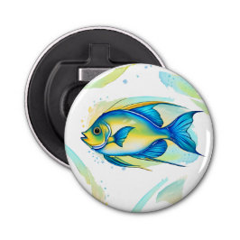 Abrebotellas Serie acuarela: Apertura de botellas de angelfish