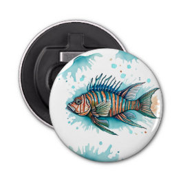 Abrebotellas Serie acuarela: Lionfish