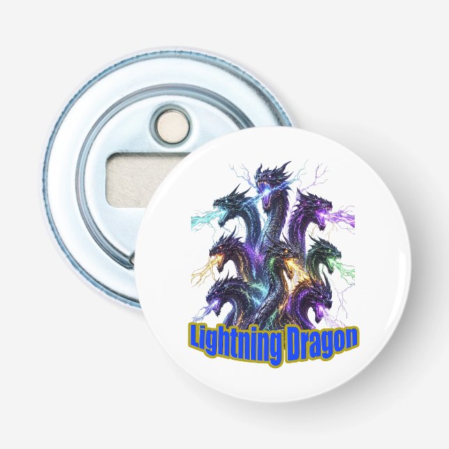 Abrebotellas Seven-Headed Lightning Dragon (Anverso)