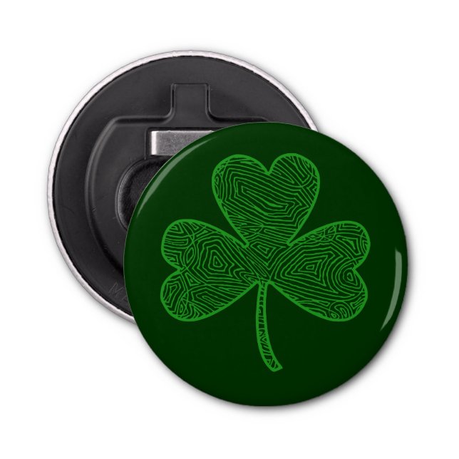 Abrebotellas Shamrock (Anverso)