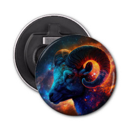 Abrebotellas Signo estrella auricular de Aries Zodiac - Sin tex