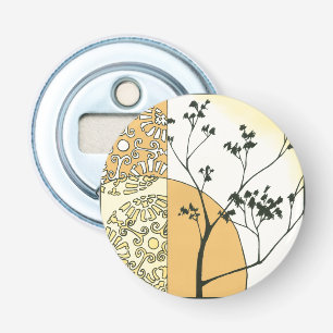 Abrebotellas Silueta escasa del árbol de Megan Meagher