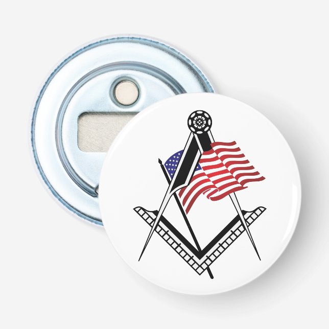Abrebotellas Símbolo de masonería de EE.UU. (Anverso)