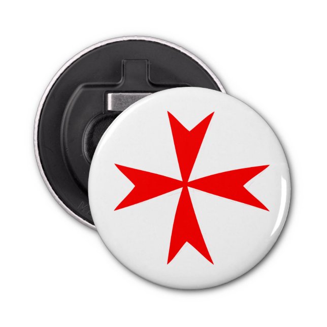 Abrebotellas Símbolo de moda de la bandera de la Cruz Roja de M (Anverso)