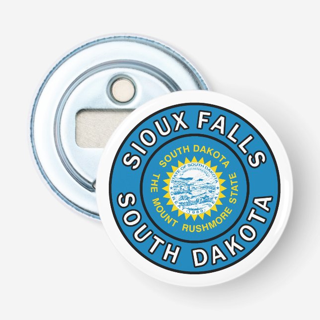 Abrebotellas Sioux Falls Dakota del Sur (Anverso)