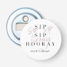 Sip Sip Hurra Negra Blanca Rosa Fiesta de Compromi