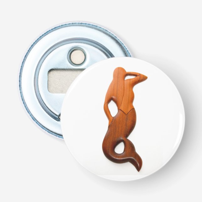 Abrebotellas sirena de observación de bronca (Anverso)