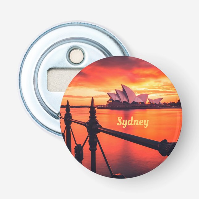 Abrebotellas Sky, Naranja de ópera de Australia en Sydney (Anverso)