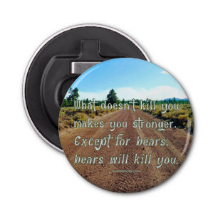 Abrebotellas SlipperyJoe es gracioso diciendo el bosque de grav