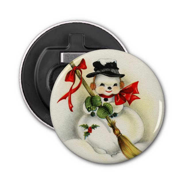 Abrebotellas Snowman 001 (Anverso)