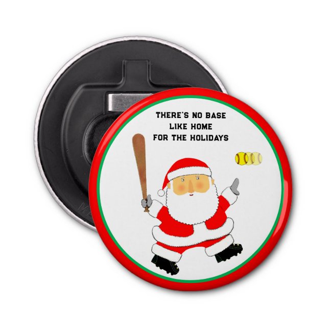 Abrebotellas Softball Christmas Stocking Stuffers (Anverso)