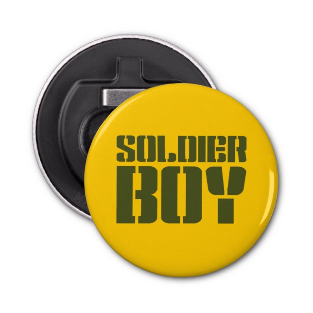 ABREBOTELLAS SOLDIER BOY (Anverso)