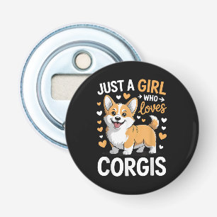 Abrebotellas Sólo una chica que ama a los Corgis
