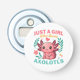 Abrebotellas Sólo una chica que ama ajolotes