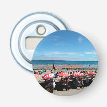 Sombrillas en la playa de bridlington