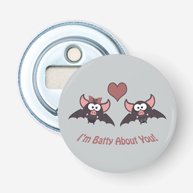 Abrebotellas ¡Soy Batty Sobre Ti! (Anverso)