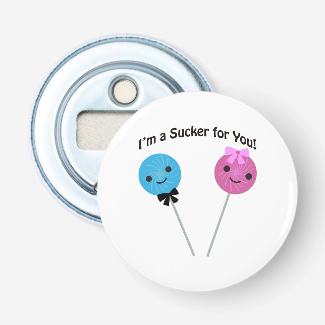 Abrebotellas ¡Soy un chupón para ti! (Anverso)