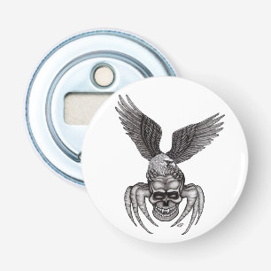 Abrebotellas Spiderskull con águila
