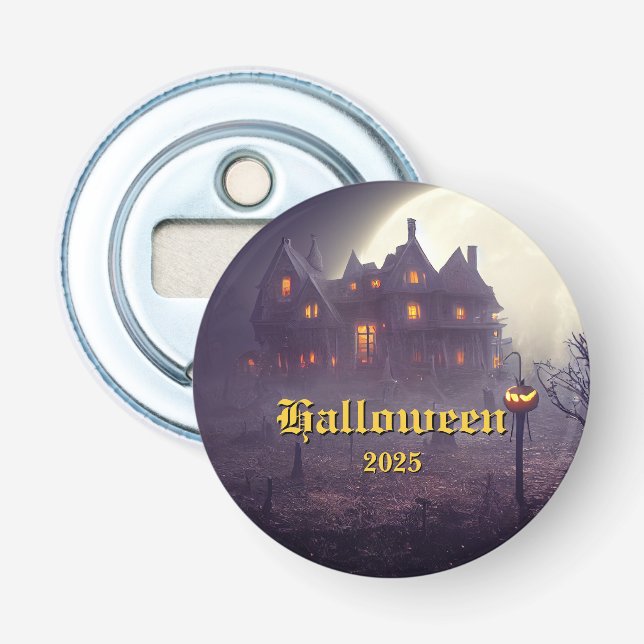 Abrebotellas Spooky Halloween Pin (Anverso)