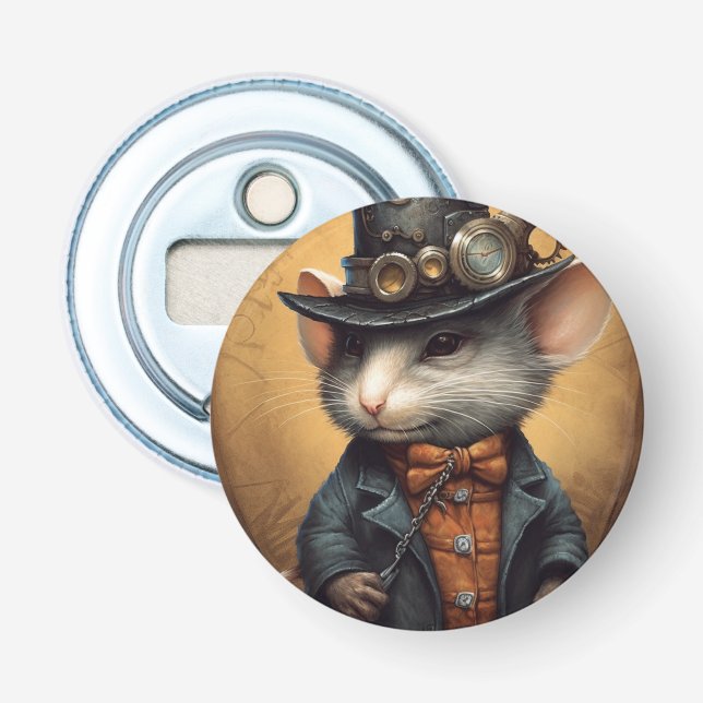 Abrebotellas Sprinklepaws Top Hat Steampunk 28 (Anverso)