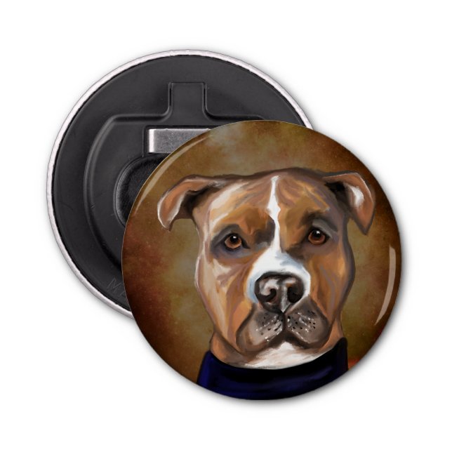 ABREBOTELLAS STAFFORDSHIRE TERRIER (Anverso)