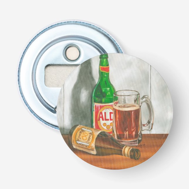 Abrebotellas Still Life with Beer de Jennifer Goldberger (Anverso)