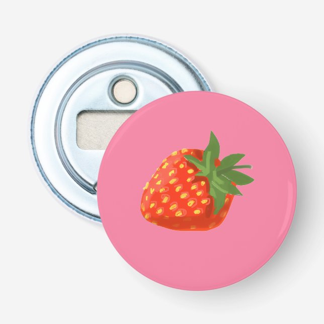 Abrebotellas Strawberry (Anverso)