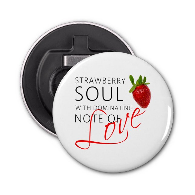 Abrebotellas Strawberry Soul (Anverso)