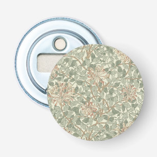 Abrebotellas Suave Verde Vintage William Morris Madreselva
