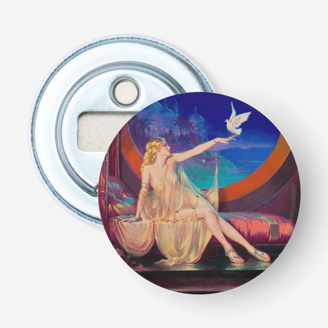 Abrebotellas Sultana la concubina del sultán árabe de 1925 (Anverso)