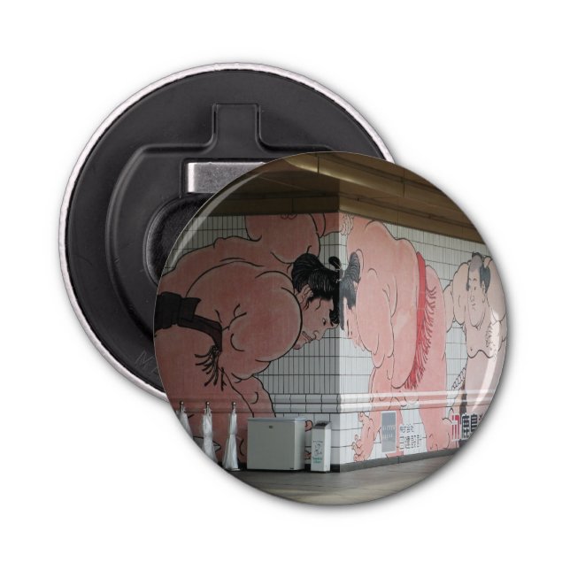 Abrebotellas Sumo Mural Wall Art (Anverso)
