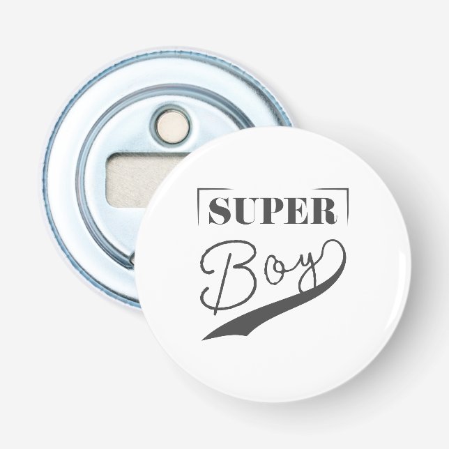 Abrebotellas Super Boy (Anverso)