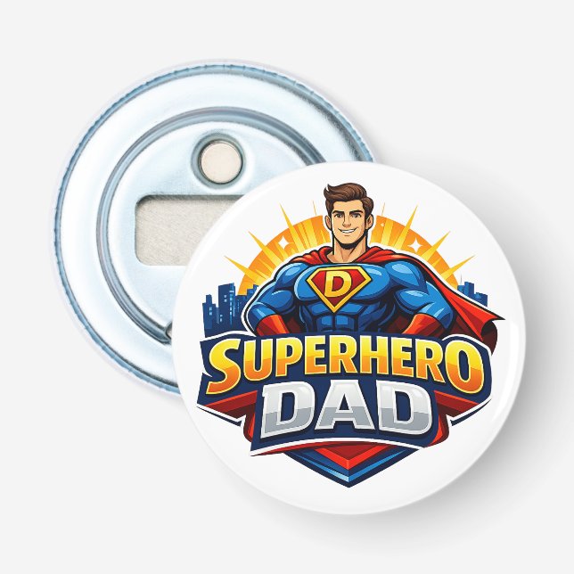 Abrebotellas Superpapá (Anverso)