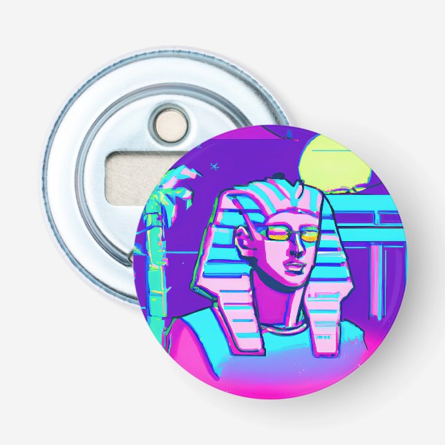 Abrebotellas Synthwave Pharaoh (Anverso)