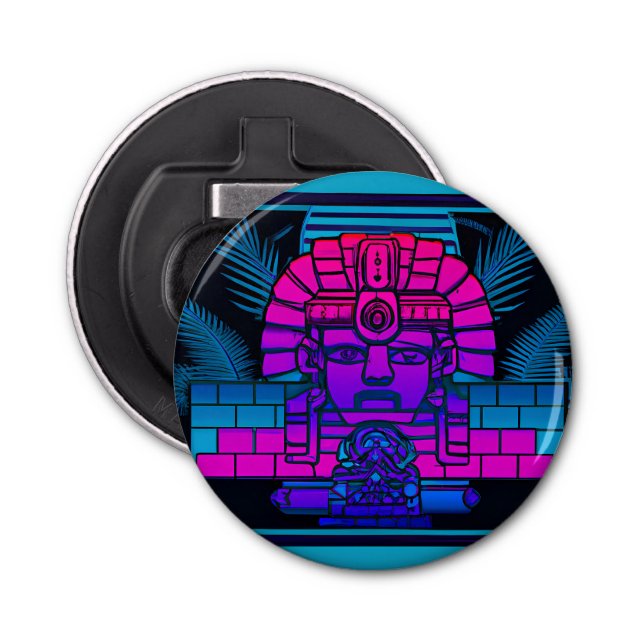 Abrebotellas Synthwave Pharaoh (Anverso)