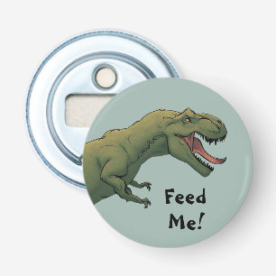 Abrebotellas T-Rex Dinosaur Tyrannosaurus Feed Me!