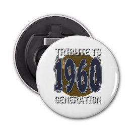 Abrebotellas T-shirt Tribute to 1960 generation anniversaire