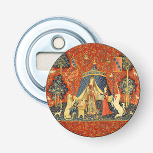 Abrebotellas Tapestries de Unicorn Lady Legend Medieval