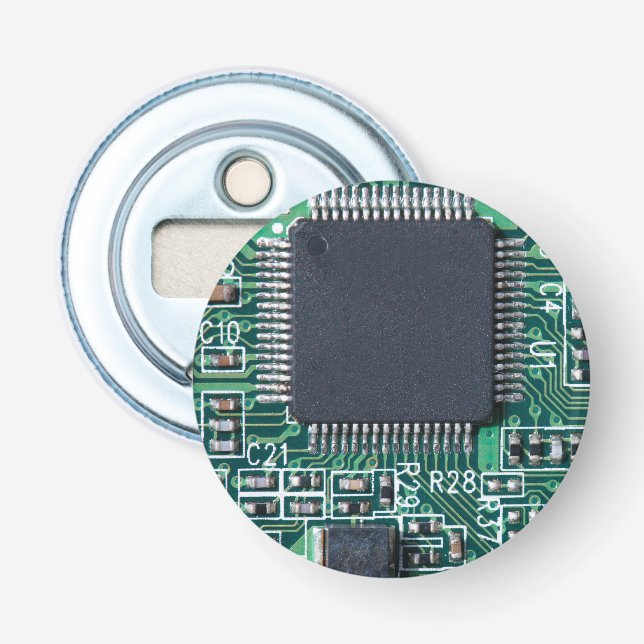 Abrebotellas Tarjeta de circuitos (Anverso)