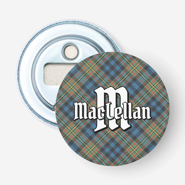 Abrebotellas Tartan Antiguo del Clan MacLellan (Anverso)