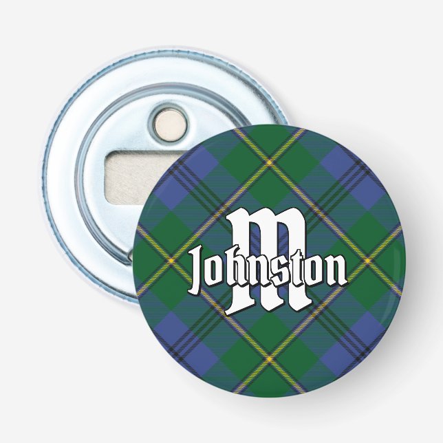 Abrebotellas Tartan Clan Johnston (Anverso)