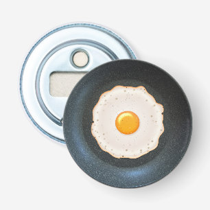 Abrebotellas Tasty Fried Egg in Skillet Pan