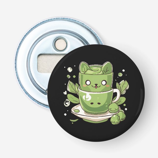 Abrebotellas té verde matcha (Anverso)