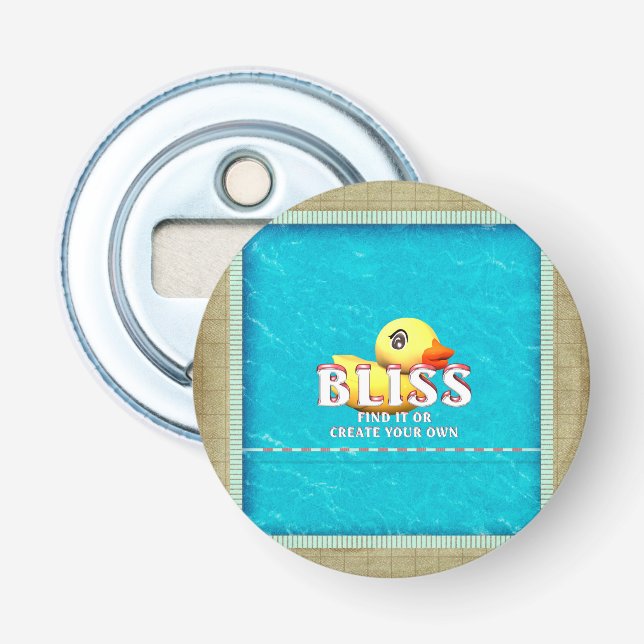 Abrebotellas TEE Rubber Ducky Bliss (Anverso)