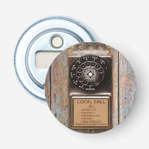 Abrebotellas Teléfono anticuado de rotativo de pago robusto