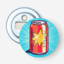 Abrebotellas temático retro popart