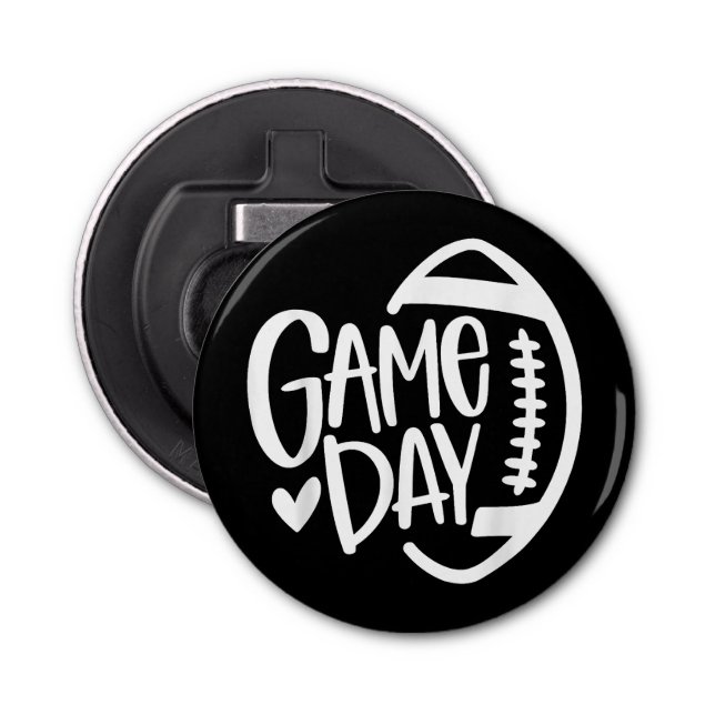 Abrebotellas Temporada de fútbol del Día del Juego Gracioso Hom (Anverso)