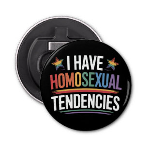 Abrebotellas Tengo Tendencias Homosexuales El Orgullo Iris LGBT